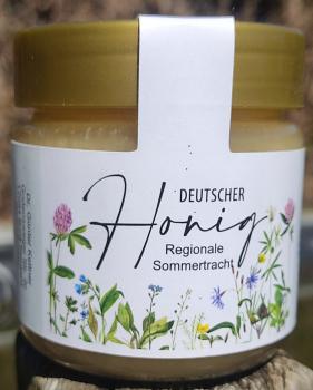 Original Deutscher Bienenhonig, Sommertracht 2025, 250g, versandkostenfrei