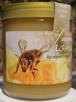 Original Deutscher Bienenhonig, Sommertracht 2025, 500g, versandkostenfrei