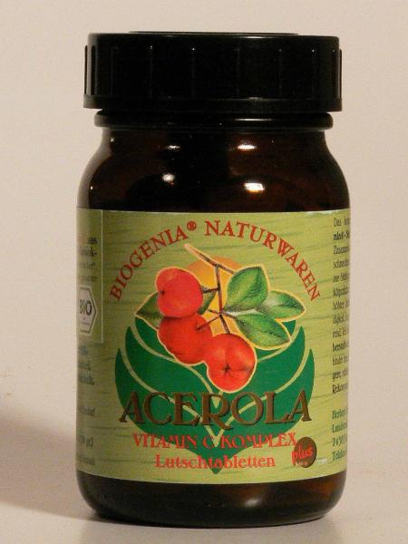 Biogenia Acerola Vitamin C plus, Tabl. 120g