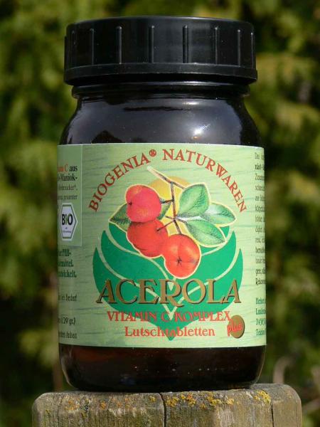 Biogenia Acerola Vitamin C plus, Tabl. 120g
